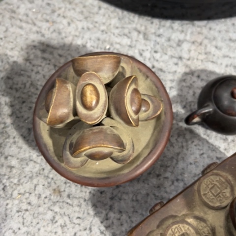 紫砂摆件陶瓷制品1234