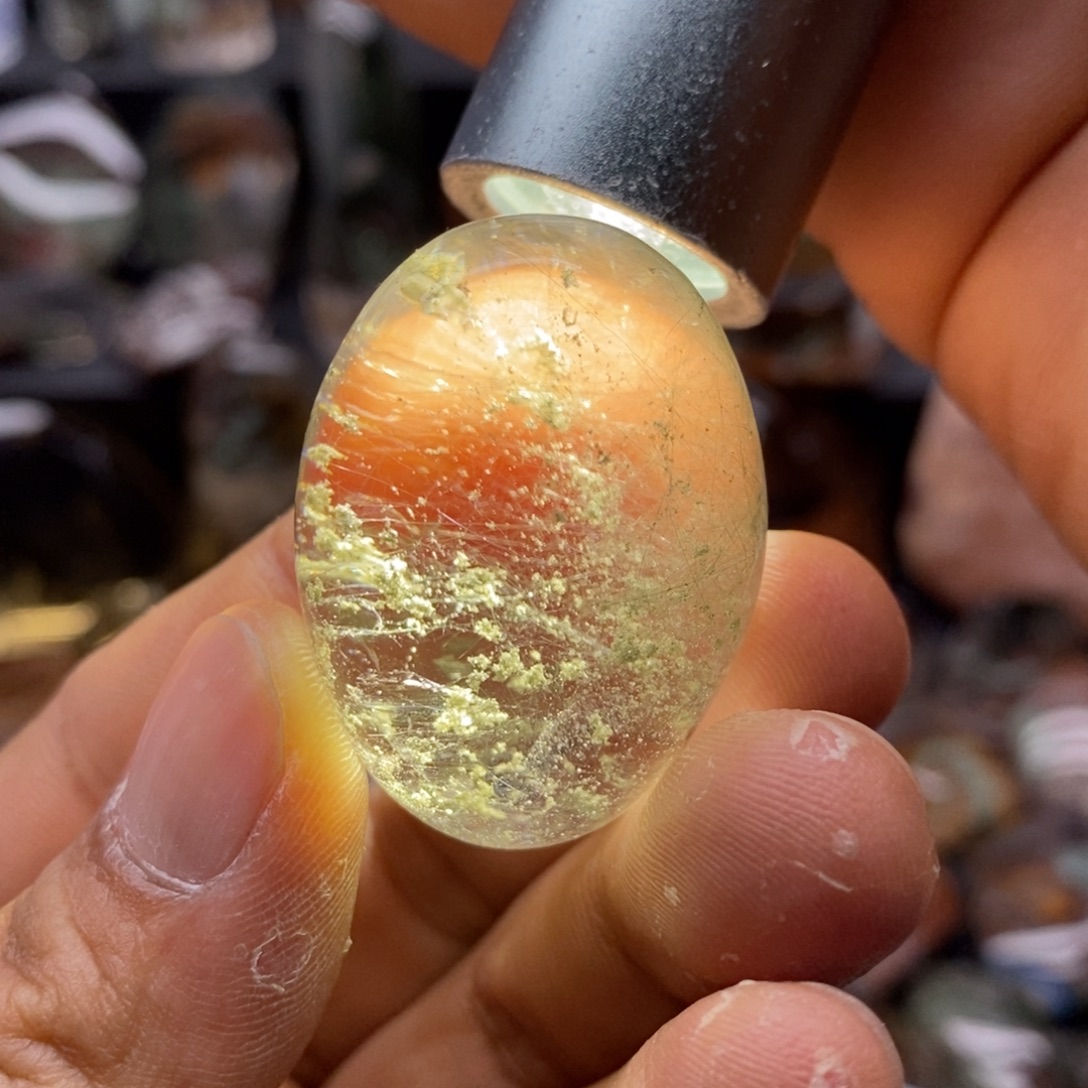 水晶未镶嵌珠宝半成品