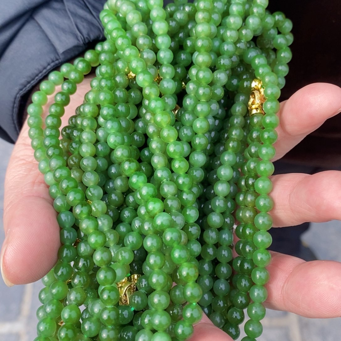 和田玉颈饰未镶嵌多样性发货 拍一发一卡6 108