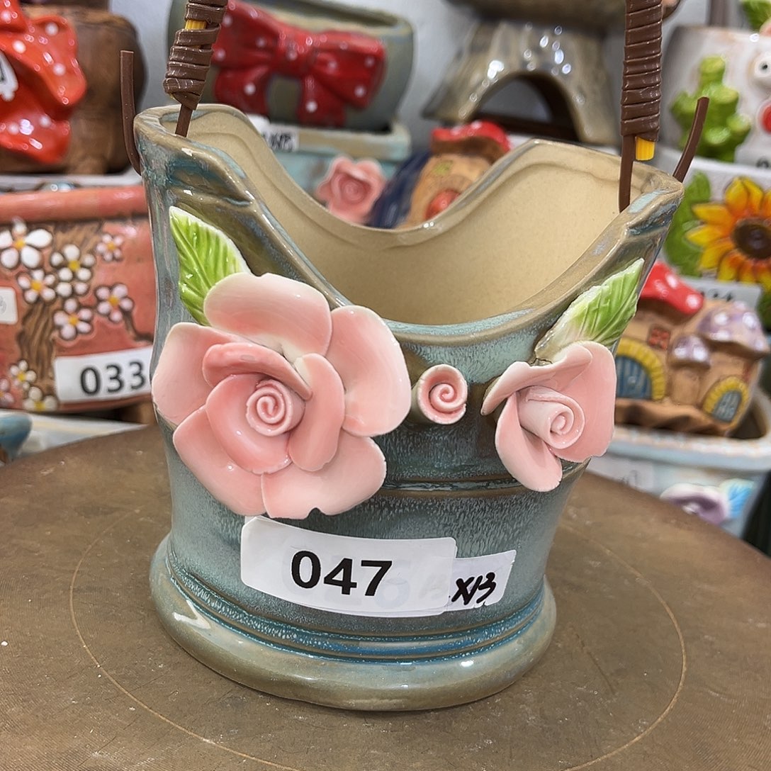 粗陶多肉花盆花盆