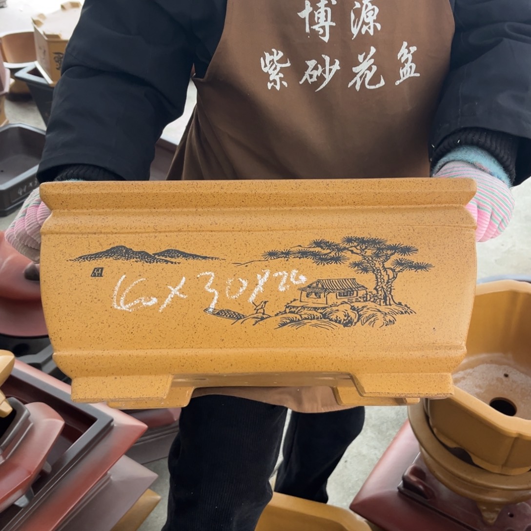 花盆紫砂盆景艺术