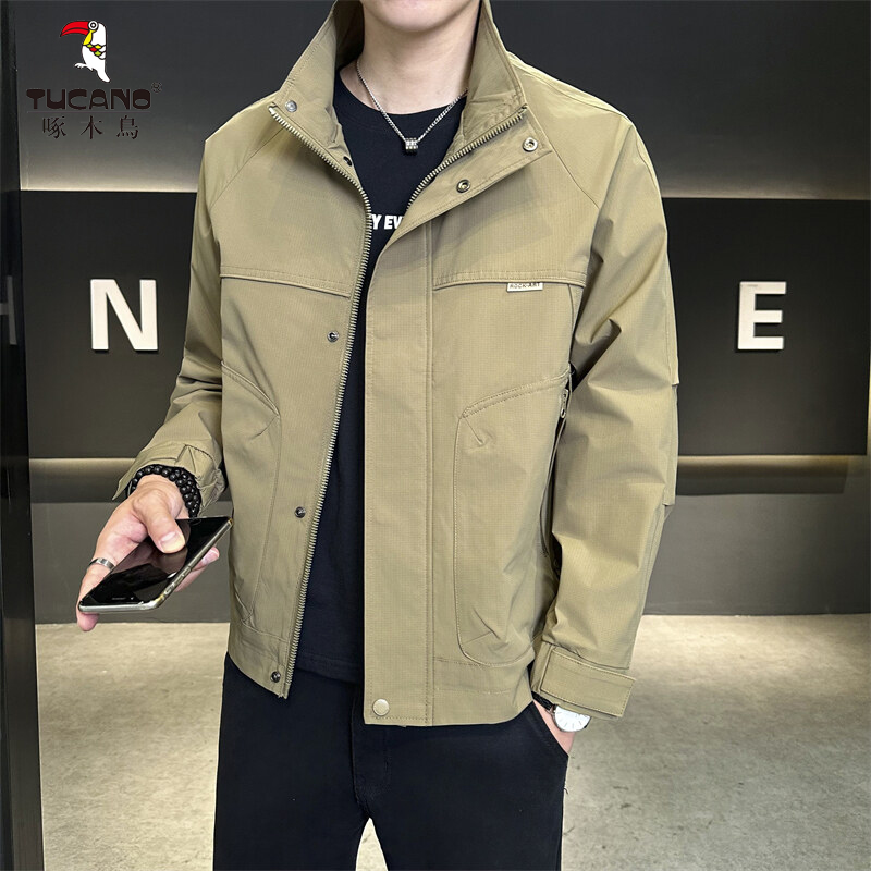 TUCANO/啄木鳥工装夹克外套百搭时尚潮流男士休闲档次帅男士男装