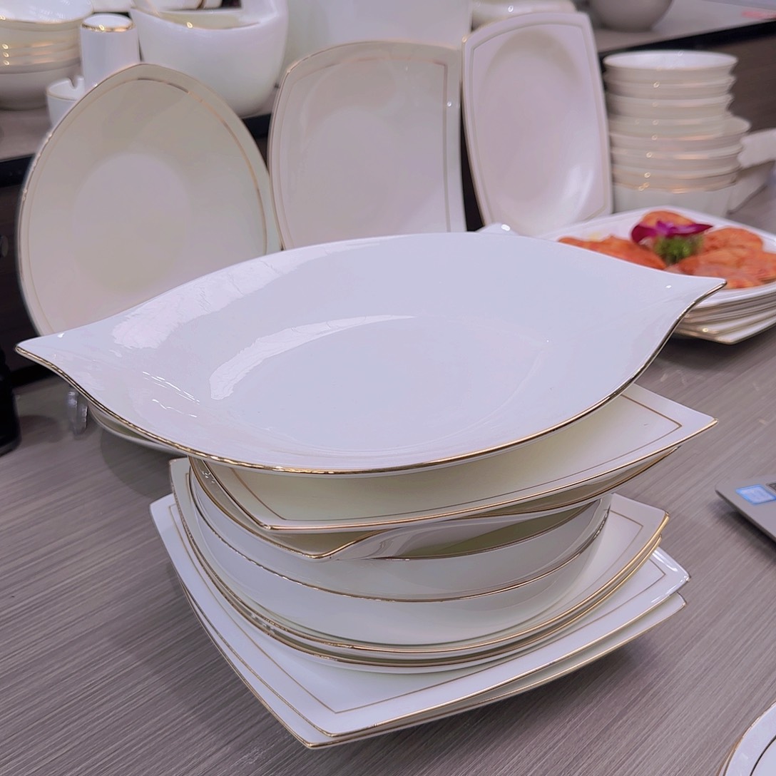 45%以上骨粉骨瓷描金自配订单220米