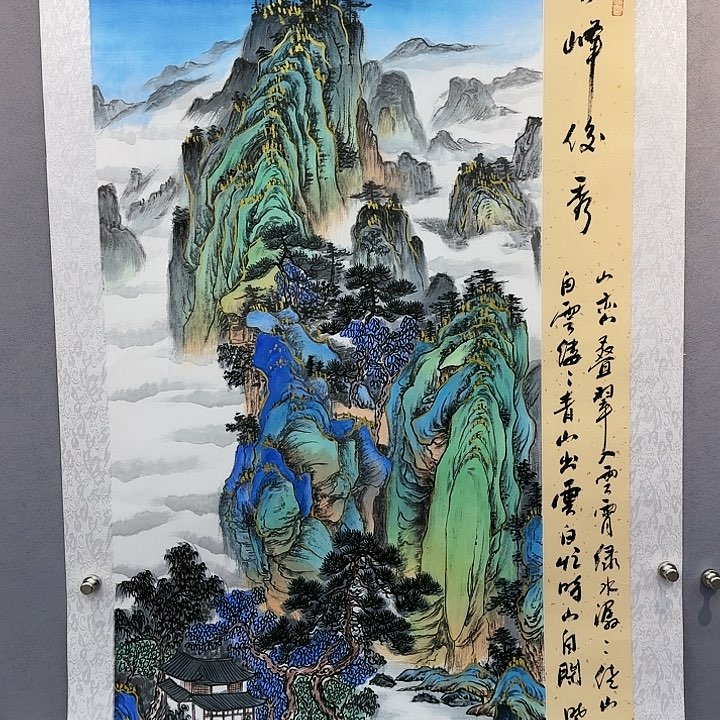 国画书法作品多次参加