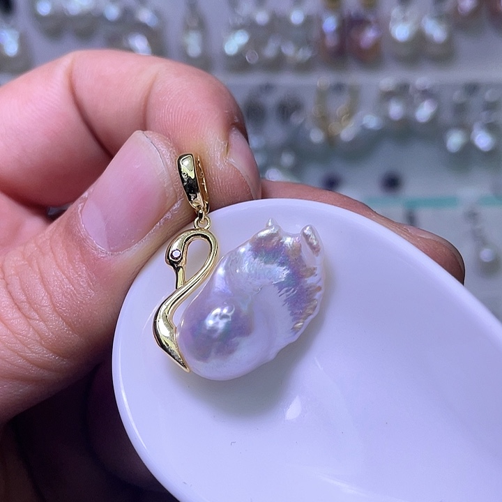 未镶嵌淡水珍珠颈饰37