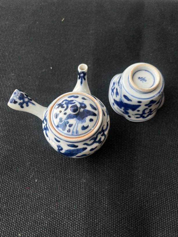 密胺瓷手绘青花画片