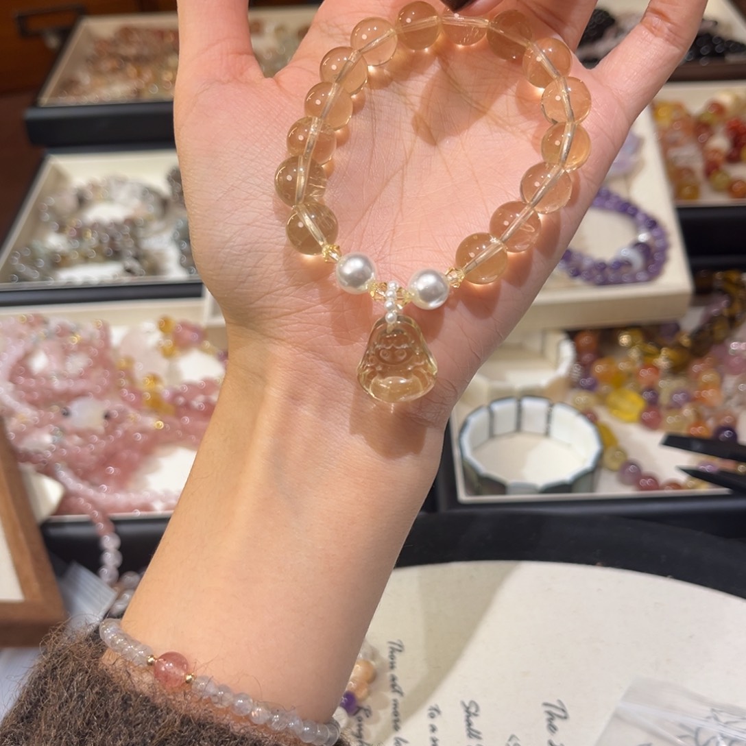 未镶嵌手链水晶佛光