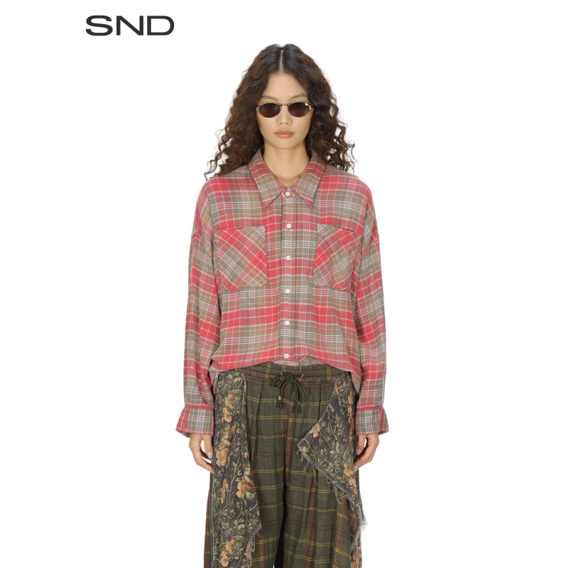 SND【R13 设计师品牌】SND AW25 简约宽松衬衫