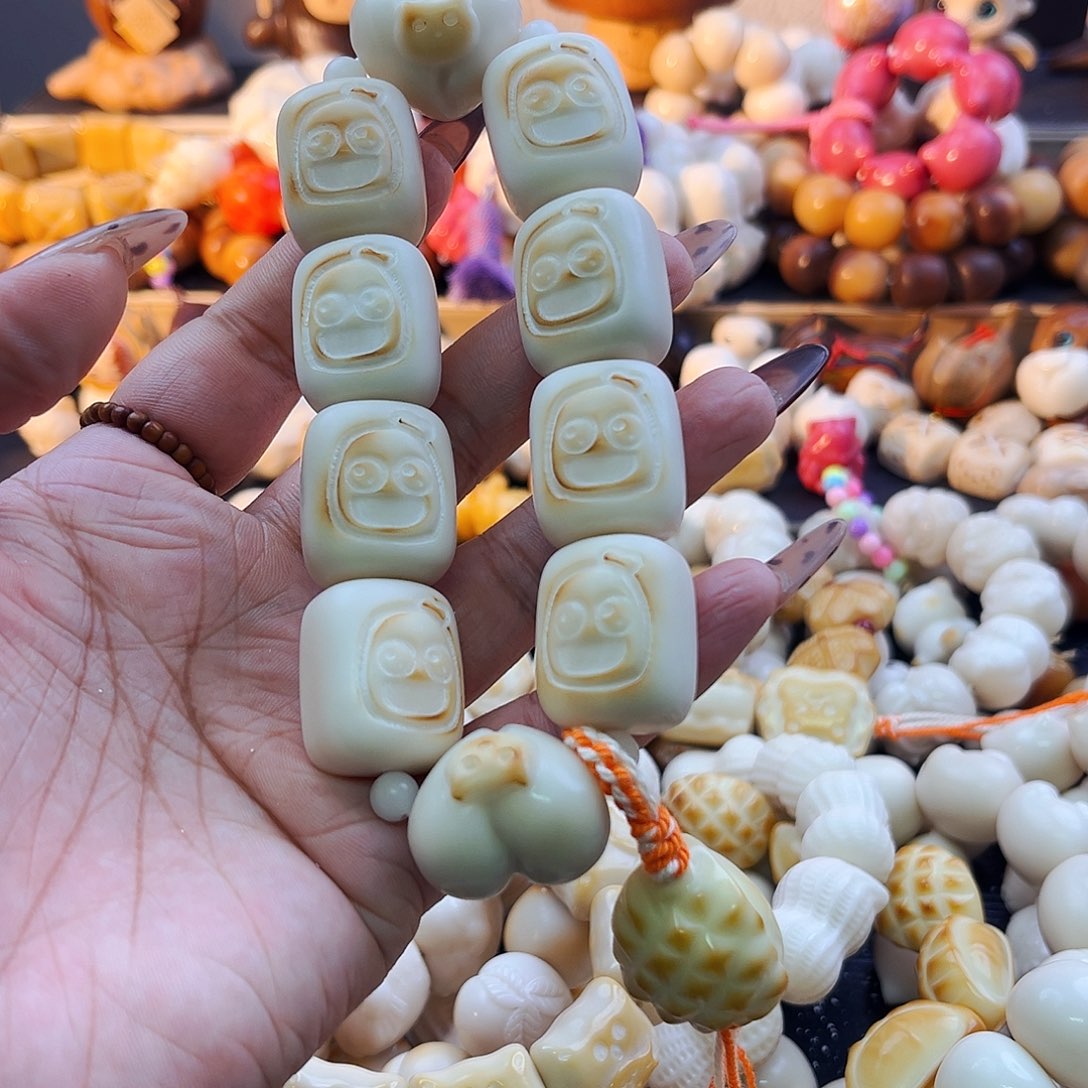 菩提根/象牙果手串甜蜜双排