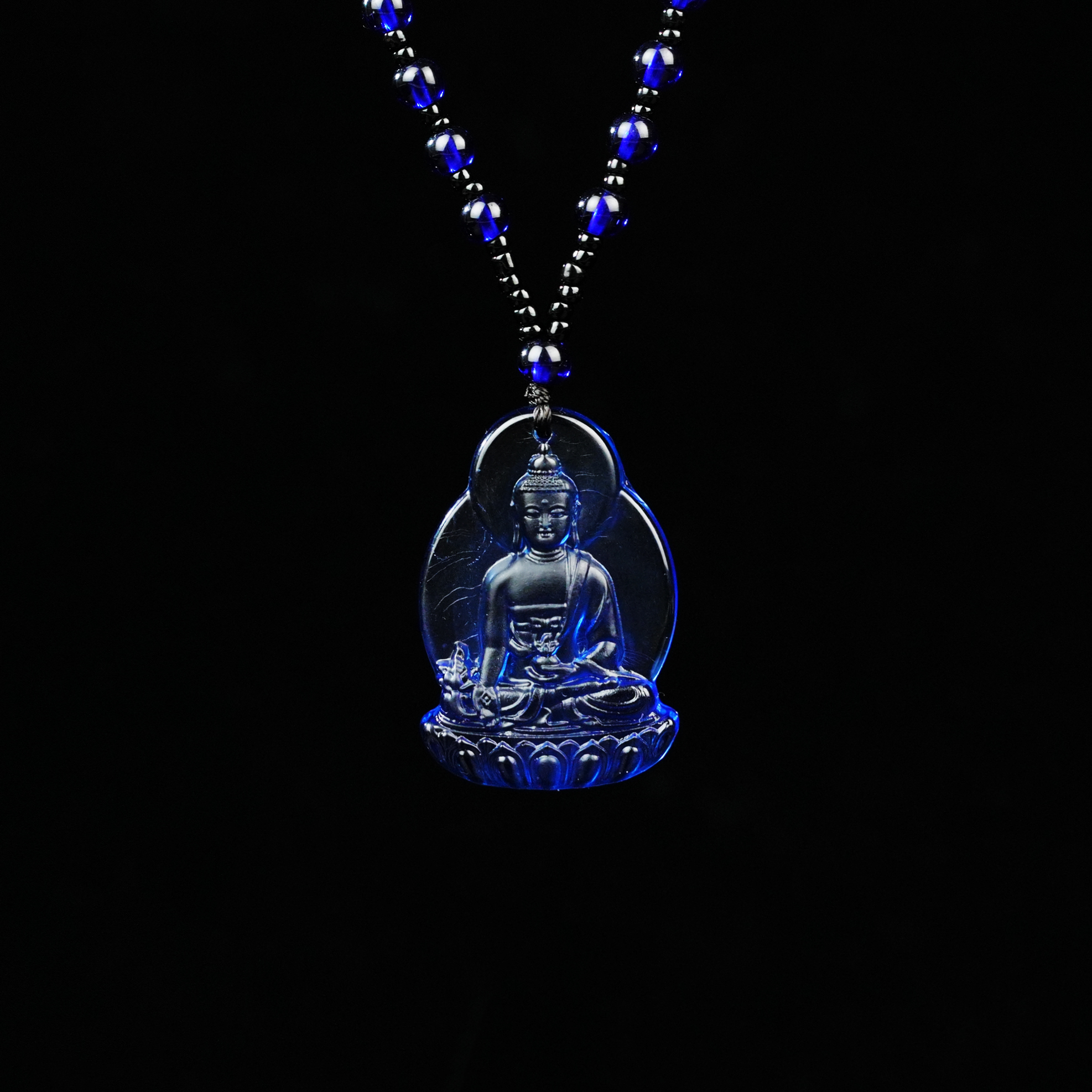 非金属树脂吊坠 药师佛琉璃光如来吊坠