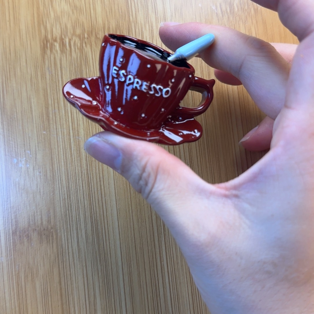 双层款咖啡杯冰箱贴