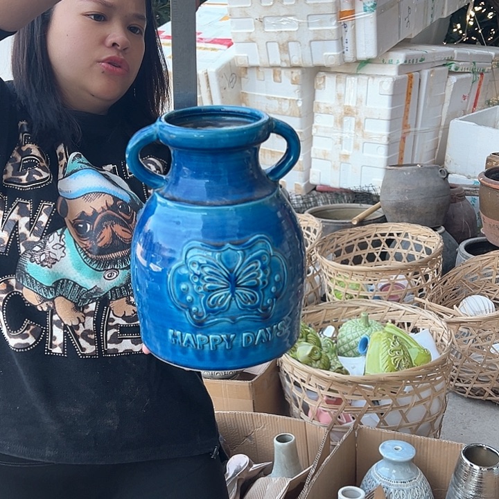 瓶高度25厘米口径10厘米微瑕捡漏