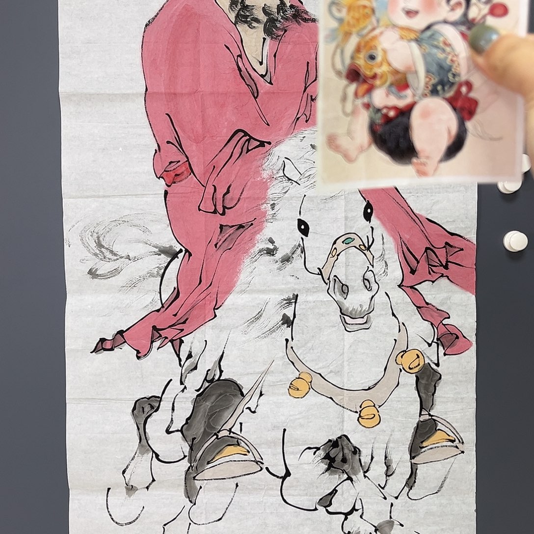 老师说我的头发长了好多啊