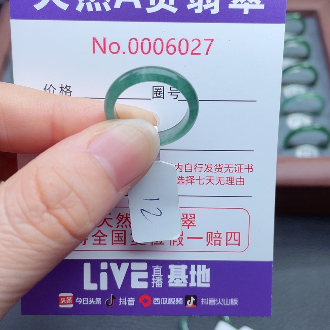 【闪购商品】翡翠戒指未镶嵌南*南天然 