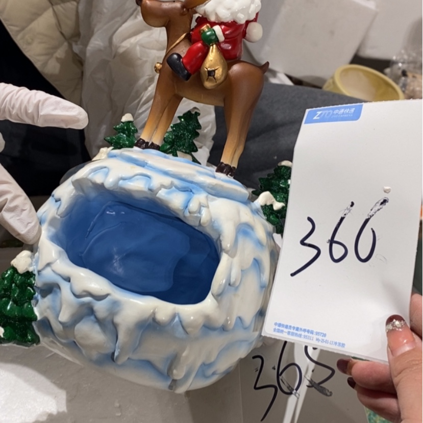 【闪购商品】摆件岁***?陶瓷摆件瑕疵特卖