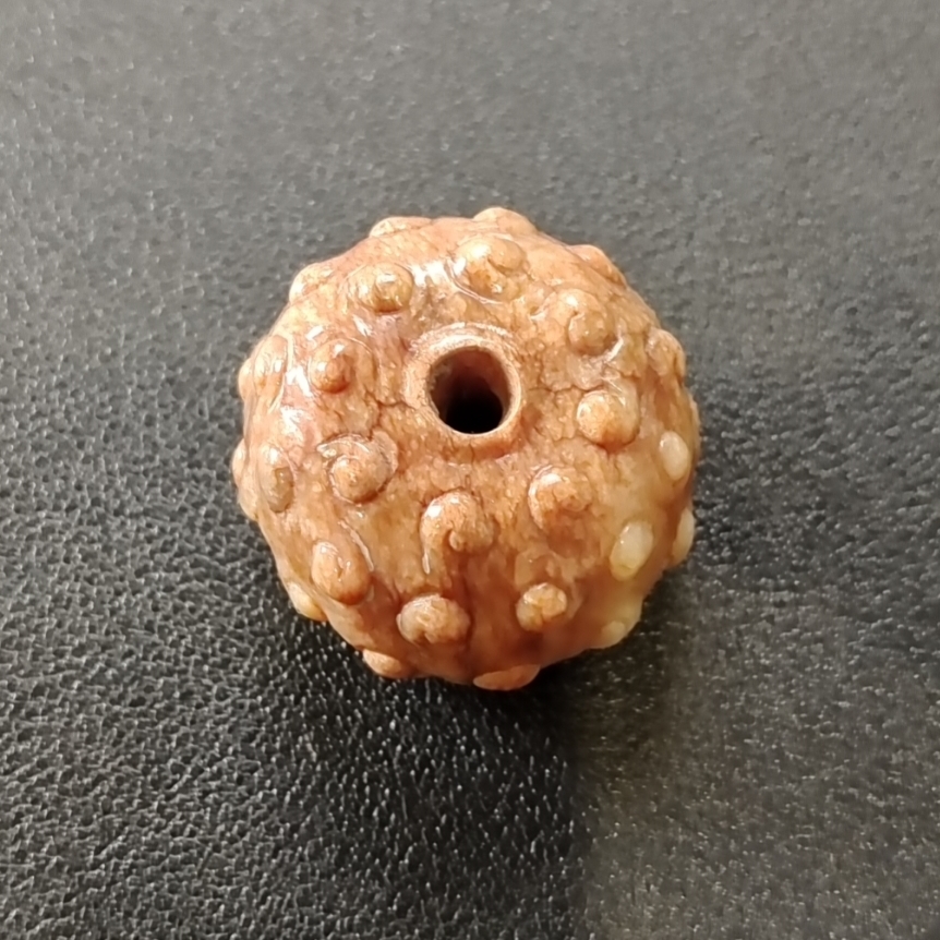 YT0115FVV070 谷纹玉珠