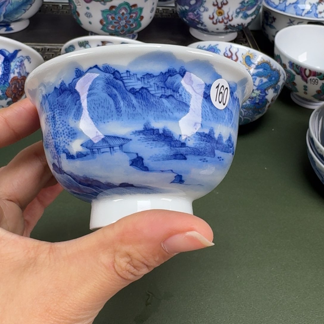 沙沙手工手绘茶具160