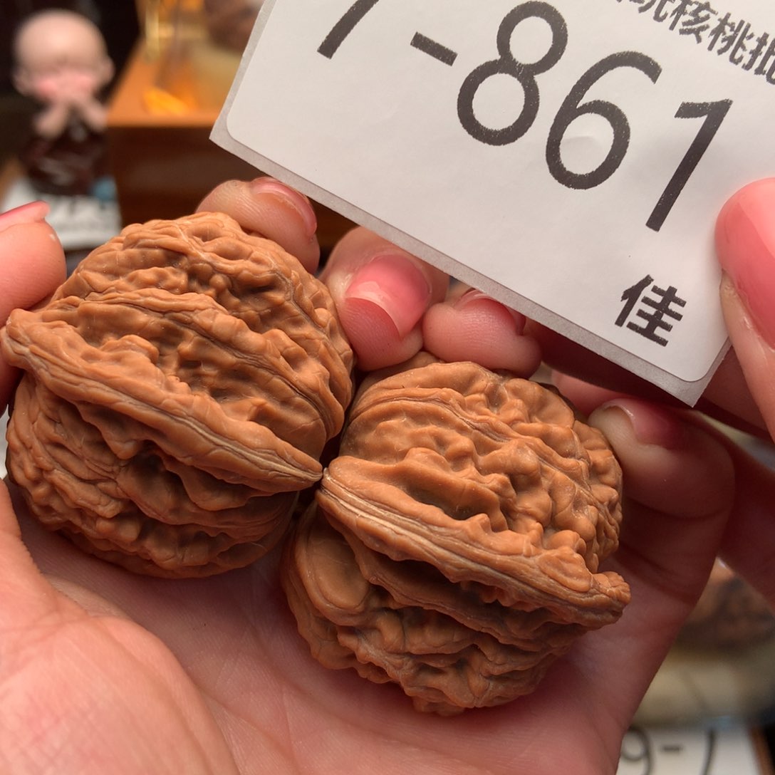 文玩核桃把件43四座楼