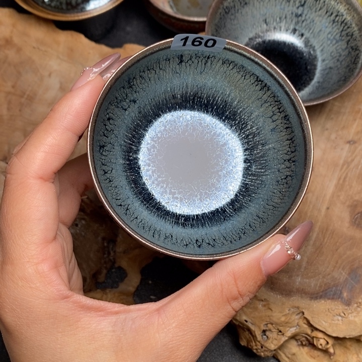 茶盏建窑建盏主人杯160