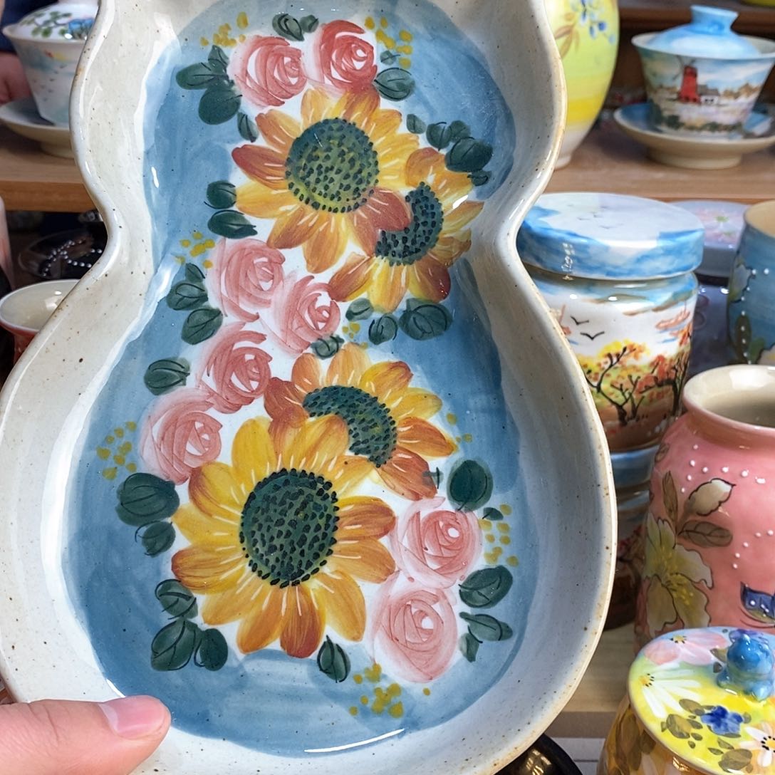 瓷片手绘陶瓷超香超赞