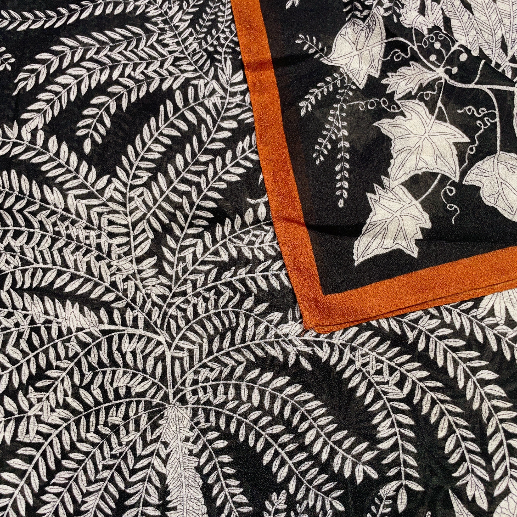 时尚围巾方巾百搭柔软舒适保暖摩登气质款130方巾（素雅）