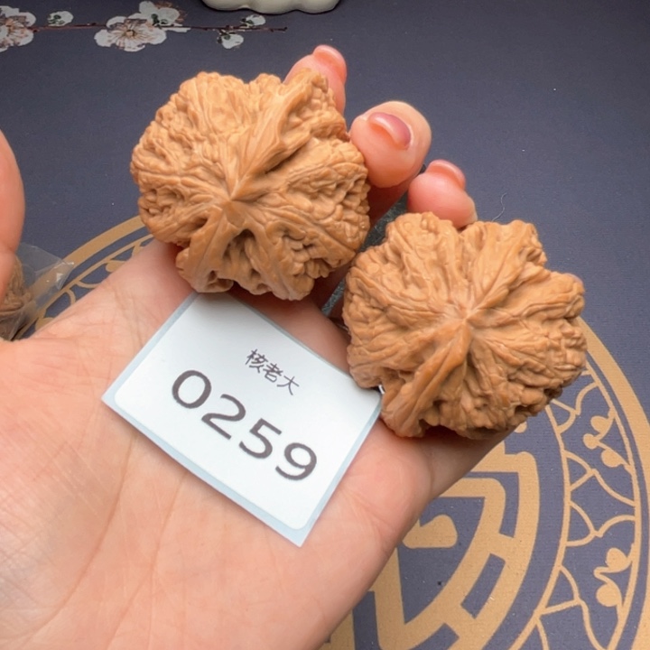 文玩核桃把件45大粗筋