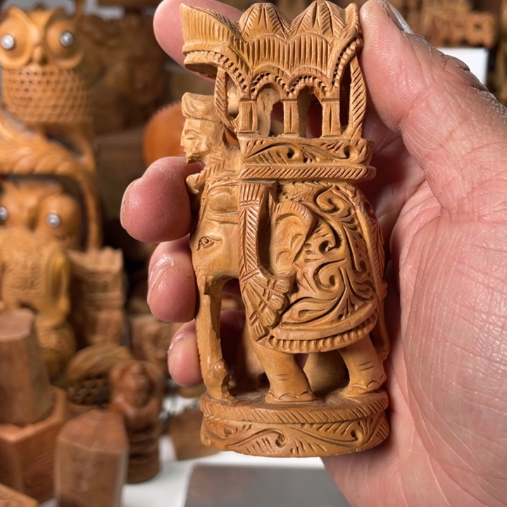 檀香木其他老山檀香象车