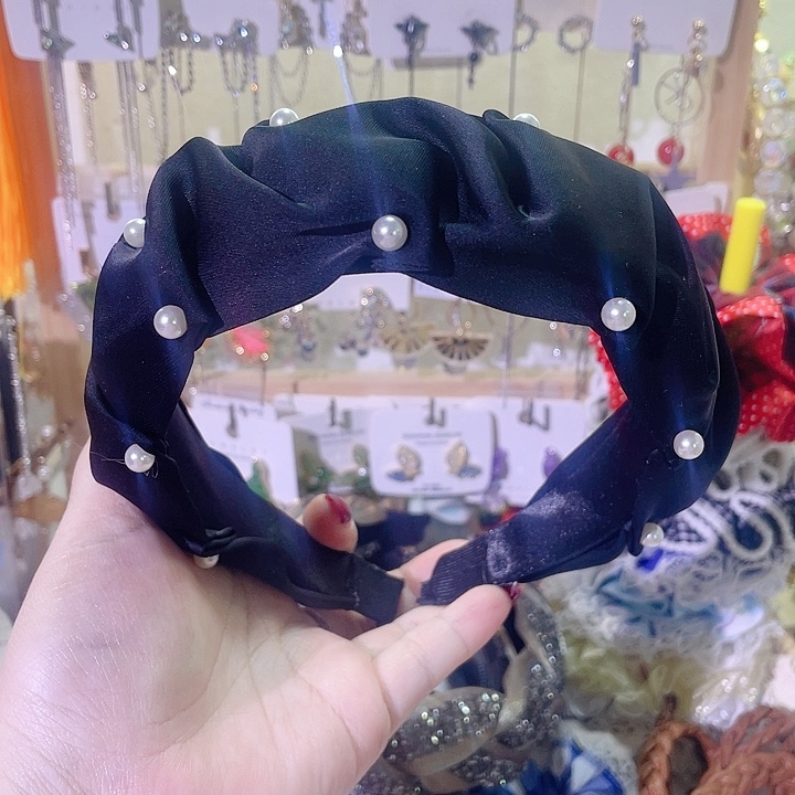 布艺非金属可爱发饰