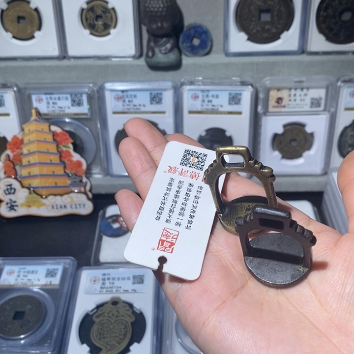 铜邢****兵小亦精选 精品马镫一对