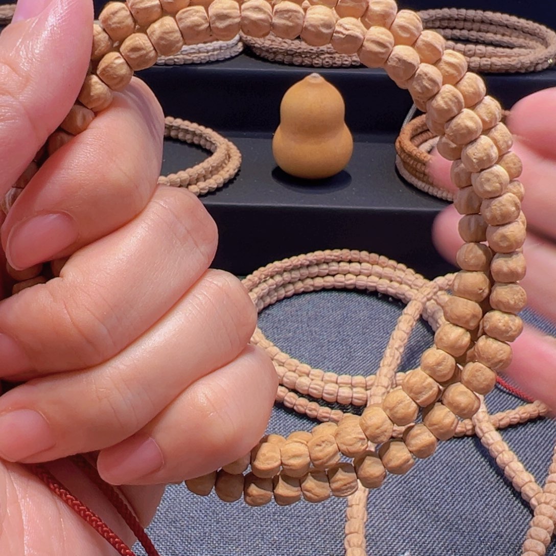 W***木质类红油莲花金豆多棱