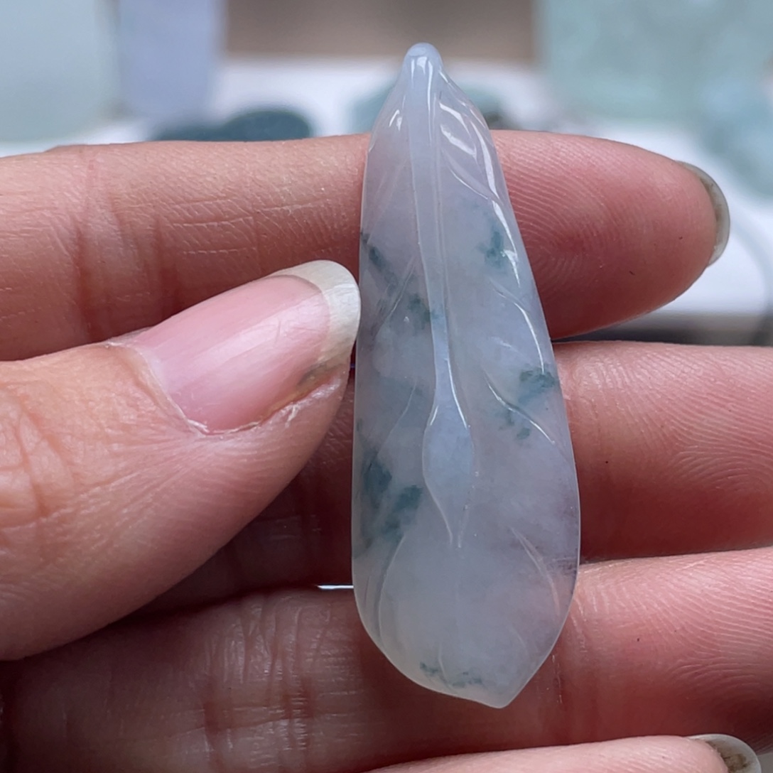 十***五翡翠未镶嵌颈饰天然翡翠