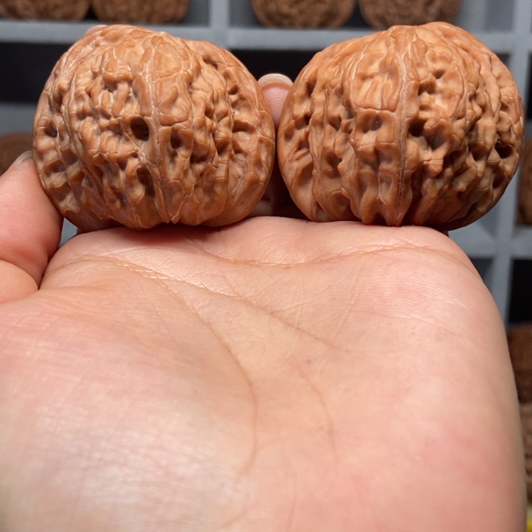 吊坠文玩核桃全品42蝴蝶磨