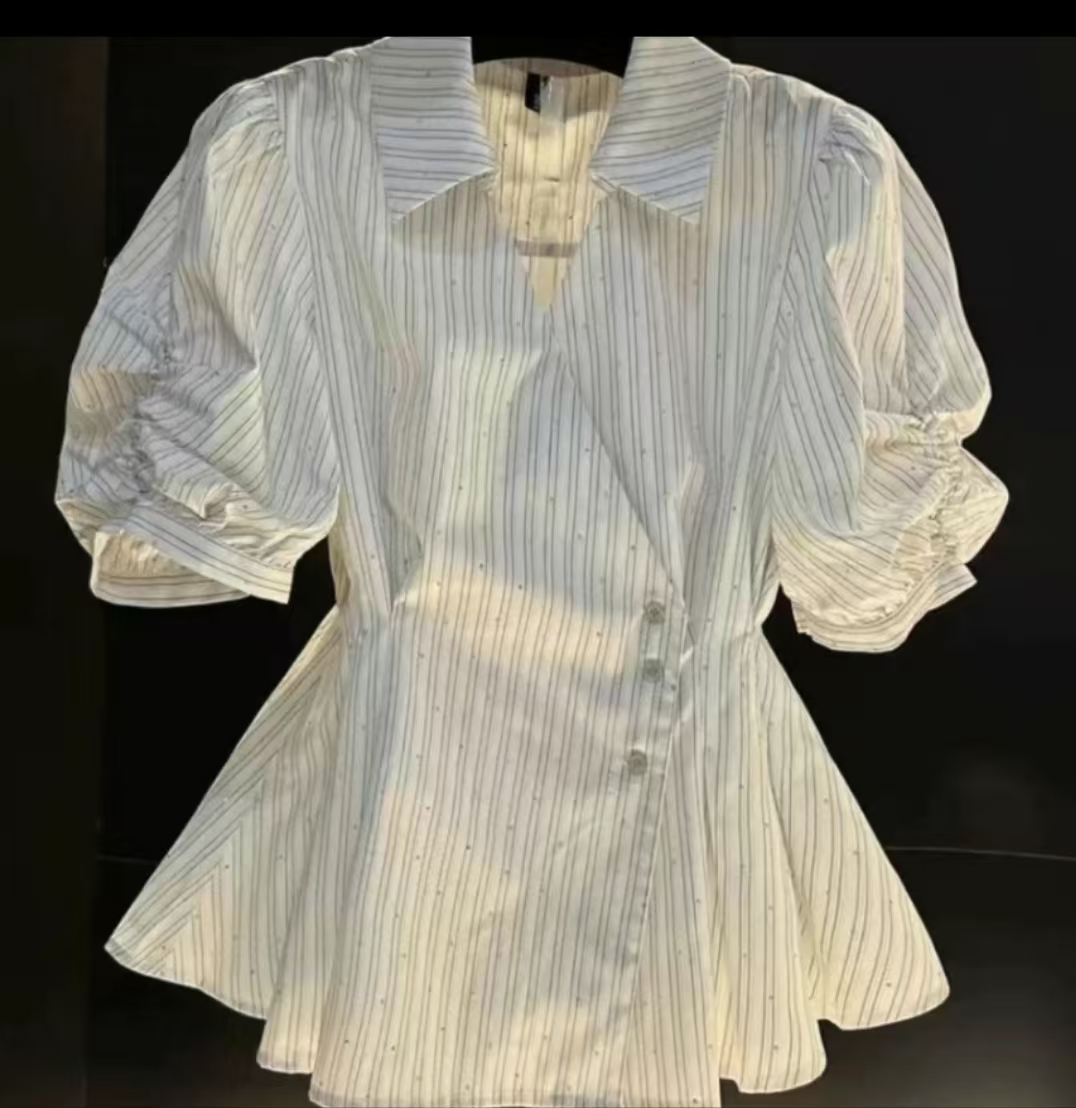 非图片款 少付随机发 连衣裙女装秋季条纹法式