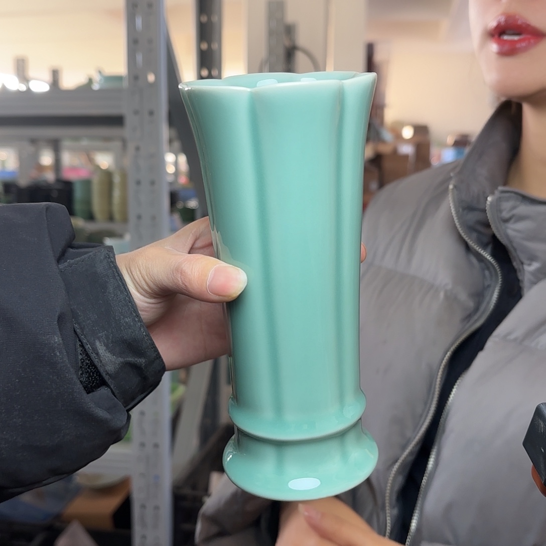 龙泉云间青瓷小米茶器