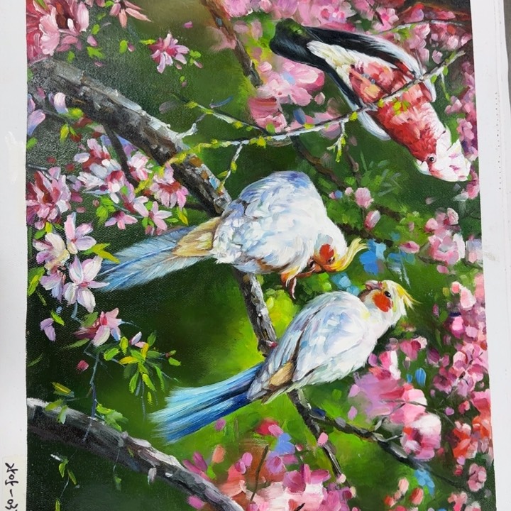 油画好想去看看那些喜欢