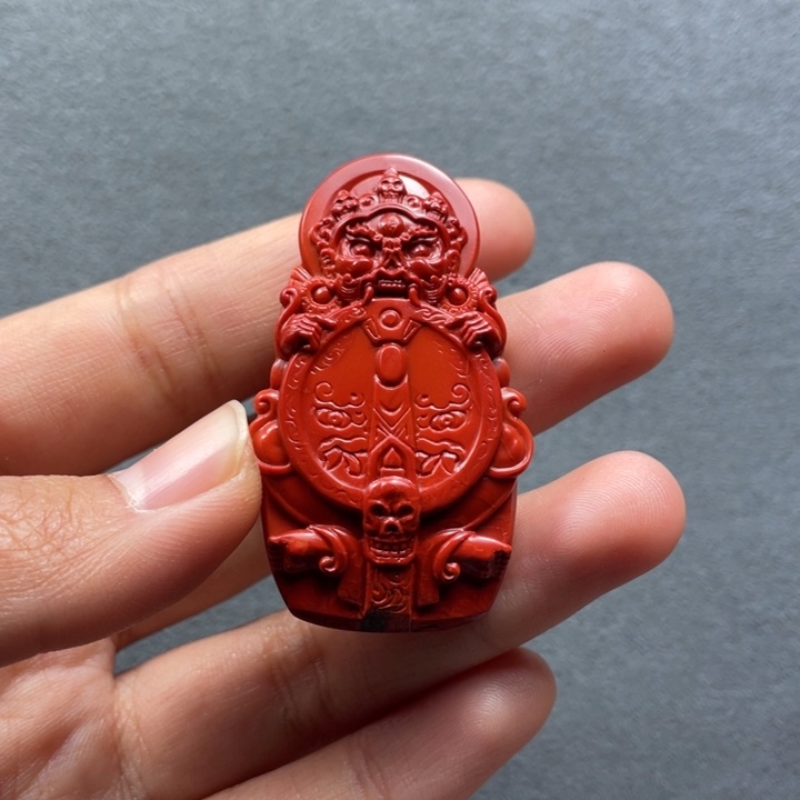 南红玛瑙配饰未镶嵌0***大黑天