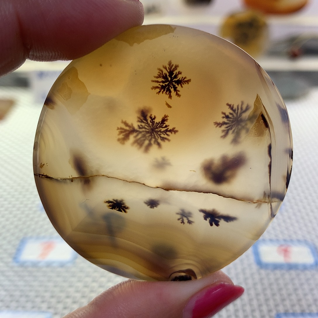 玛瑙/玉髓吊坠(不含链)未镶嵌