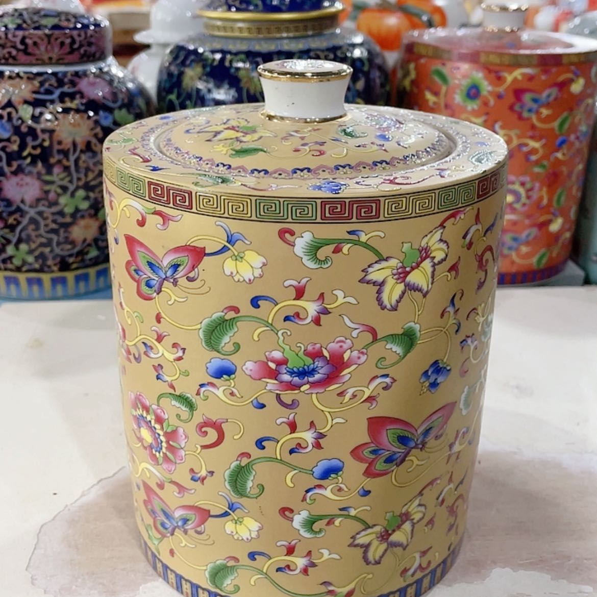 【闪购商品】罐陶瓷茶叶罐密封罐