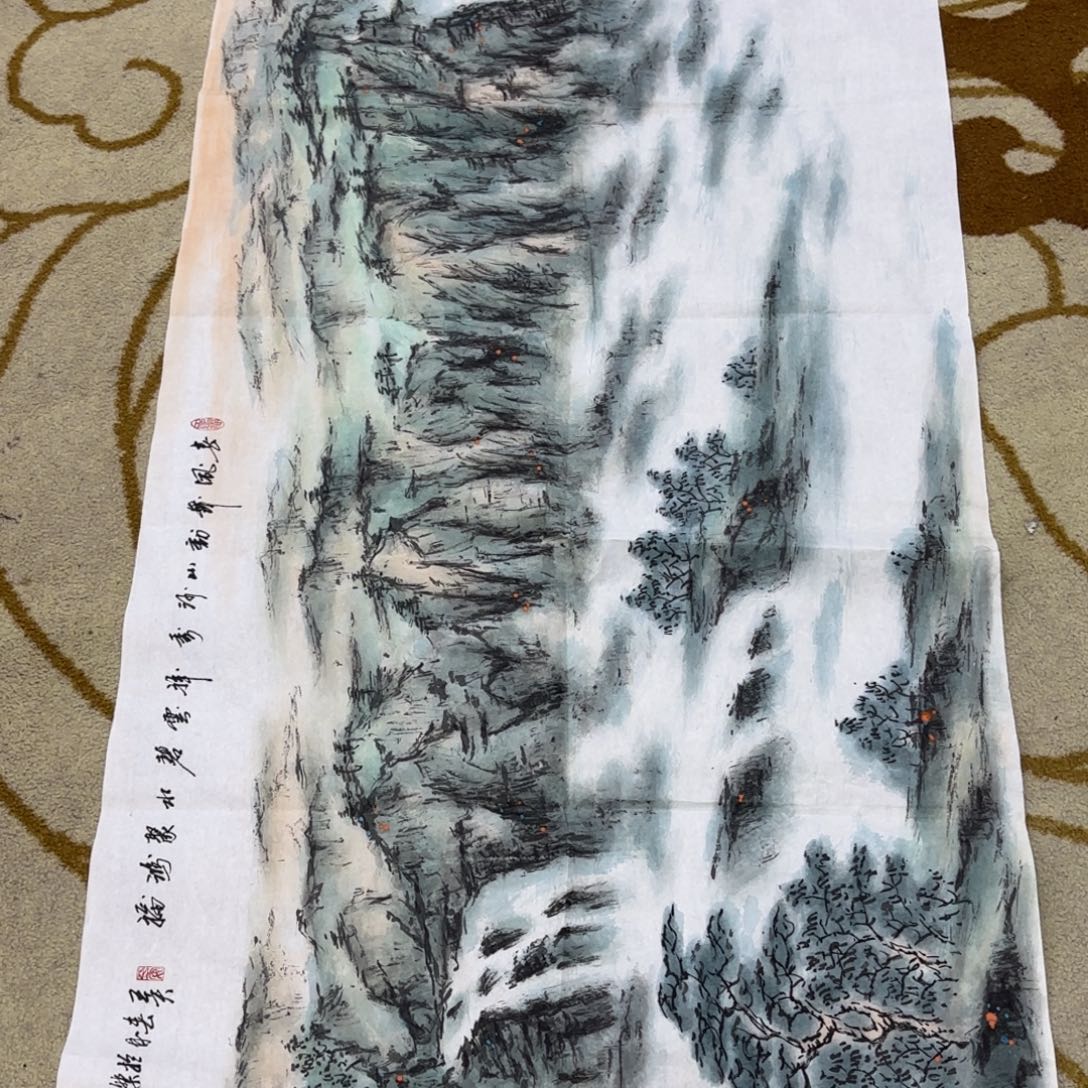 国画国画杨志杰老师作品刘