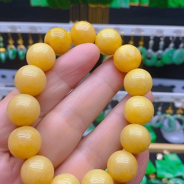 翡翠手链未镶嵌手链