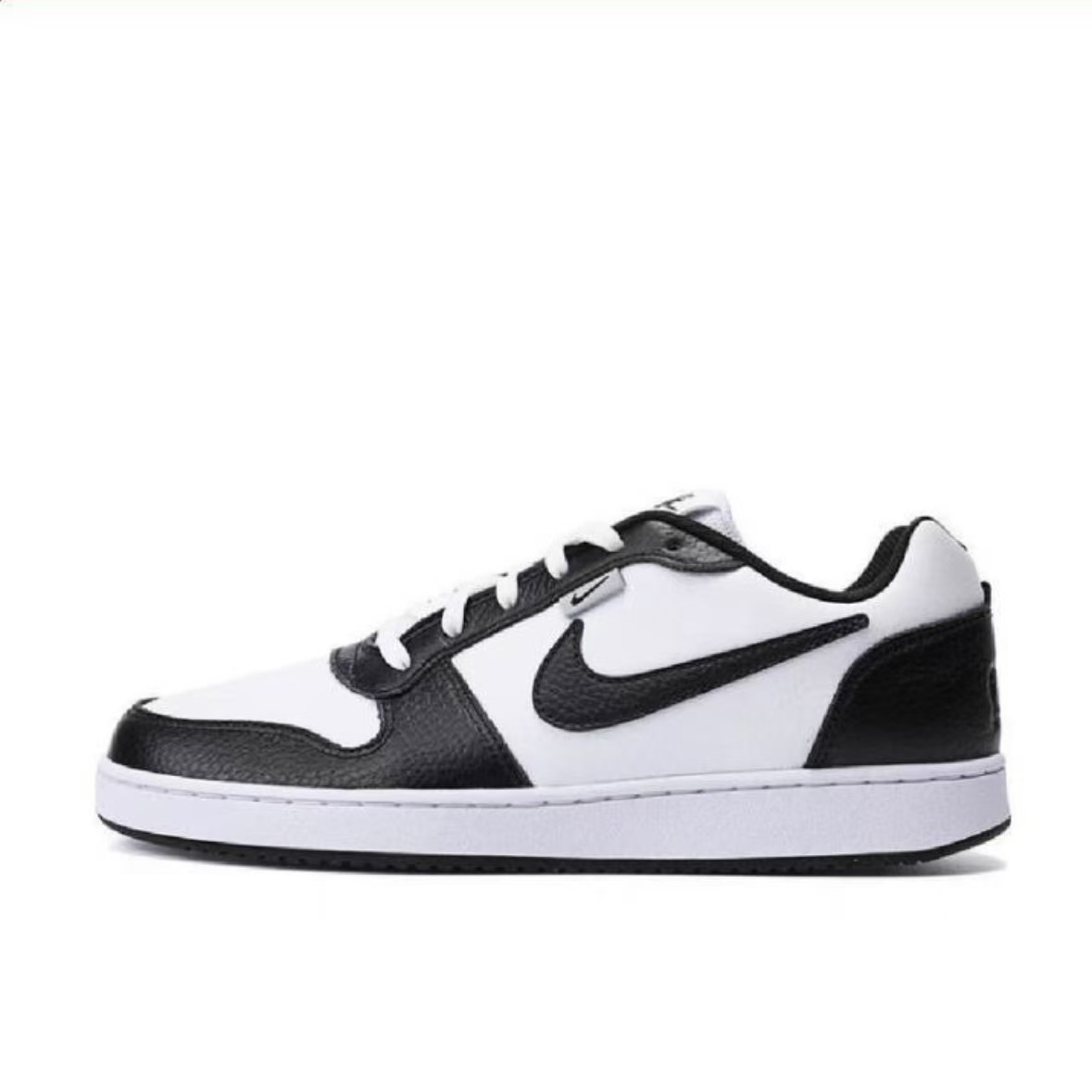 NIKE/耐克男款EBERNON LOW PREM黑白配色复古休闲板鞋-AQ1774-102