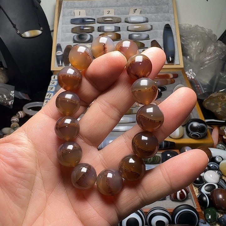 玛瑙/玉髓未镶嵌手串