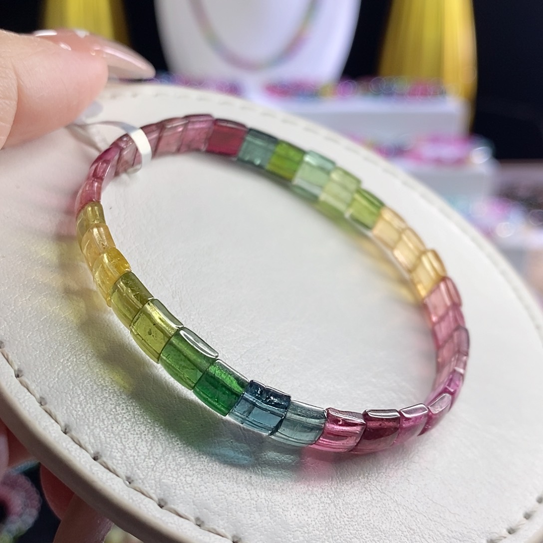 未镶嵌手链碧玺手牌