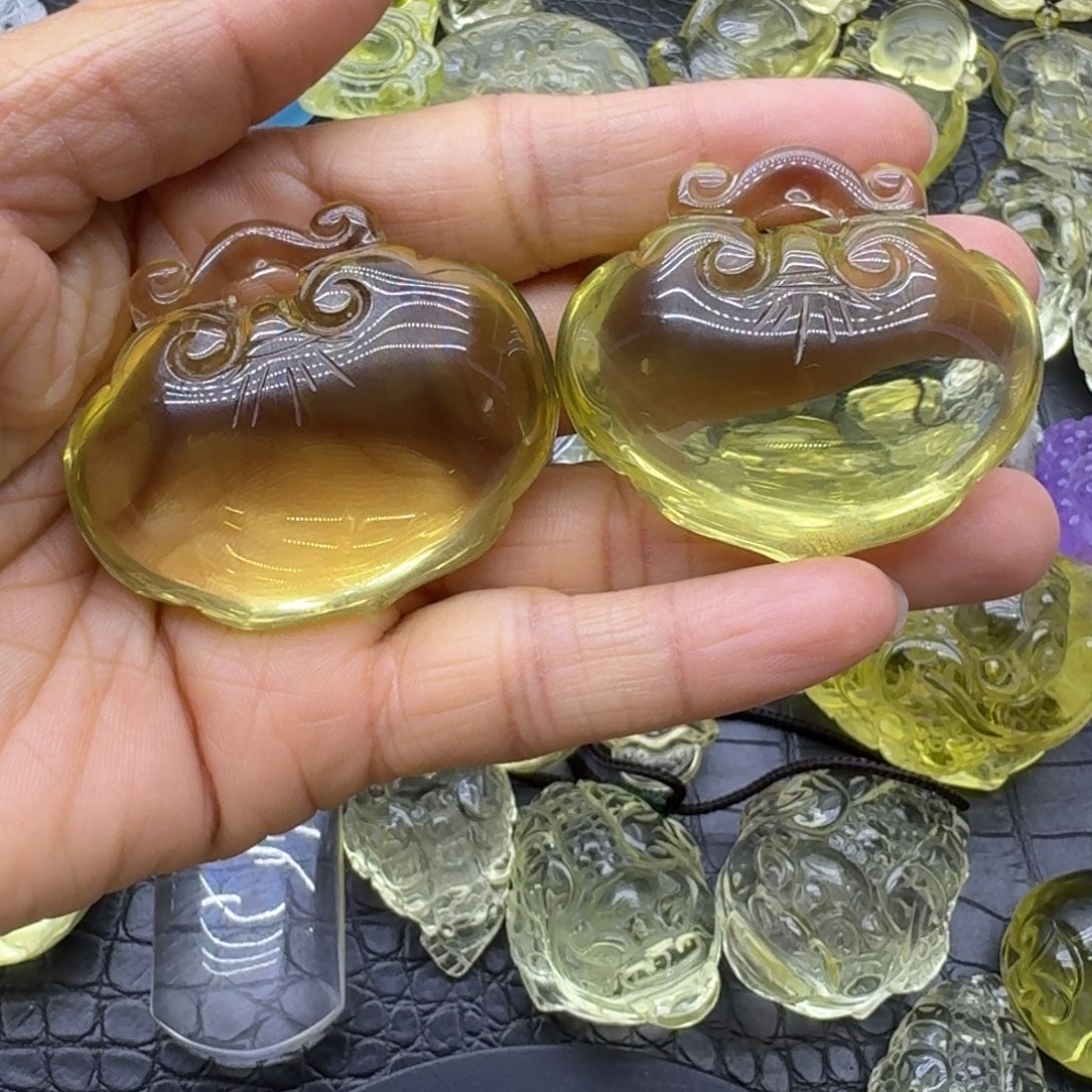 觉***️水晶未镶嵌珠宝半成品
