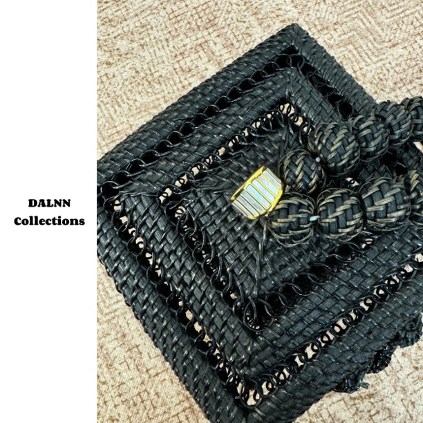 铜合金戒指 DALNN Collections｜越品越有味道的黑白撞色戒指