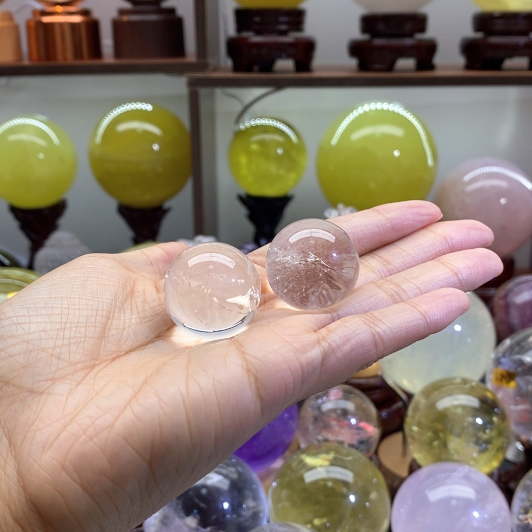 未镶嵌珠宝半成品水晶峡**孩13