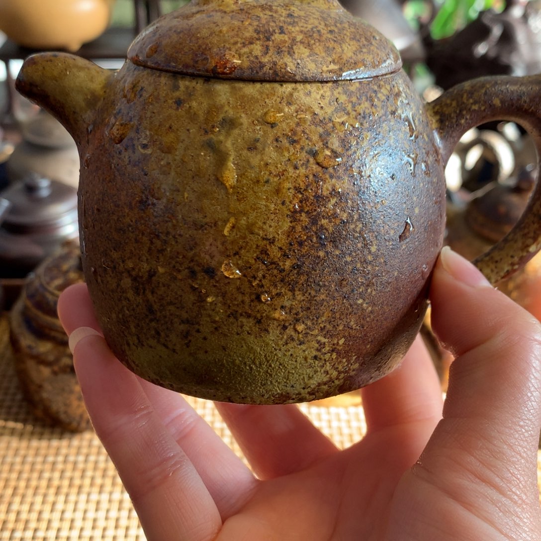 茶壶紫砂宜兴原矿黄金段泥200cc