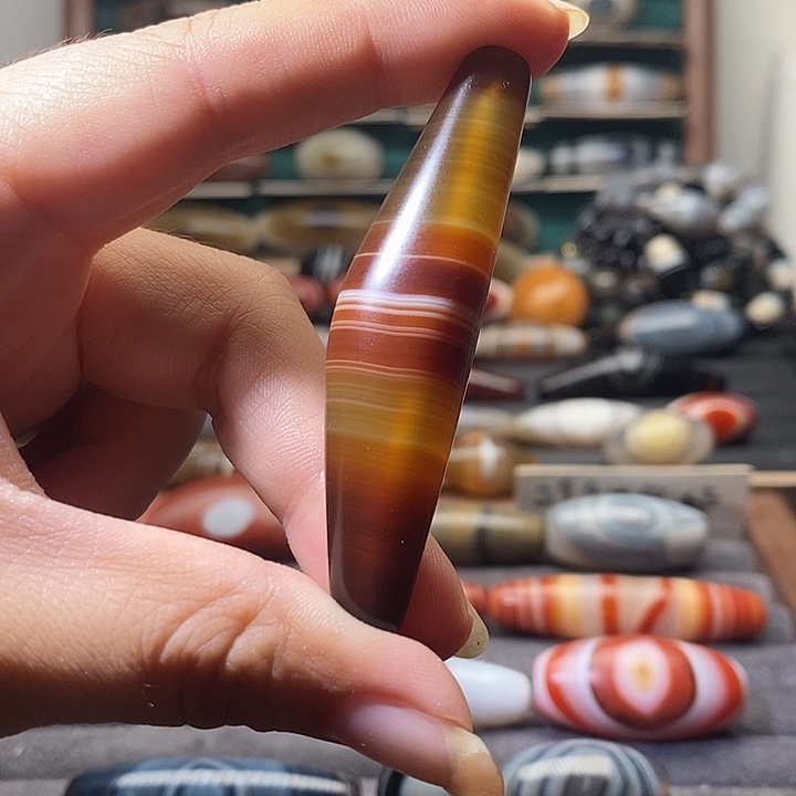 雷***子玛瑙/玉髓未镶嵌吊坠(不含链)