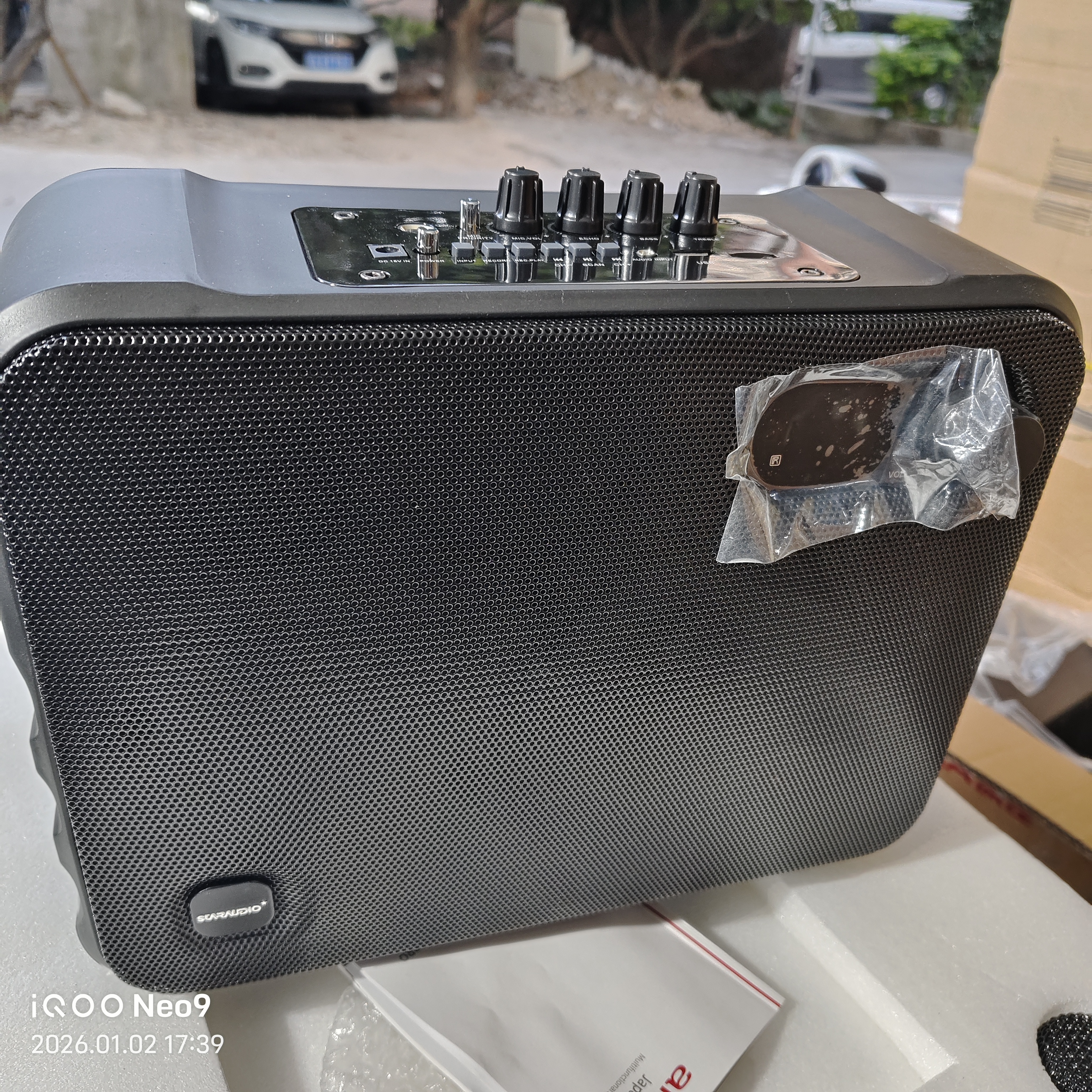 99新  手提户外音响，不包邮