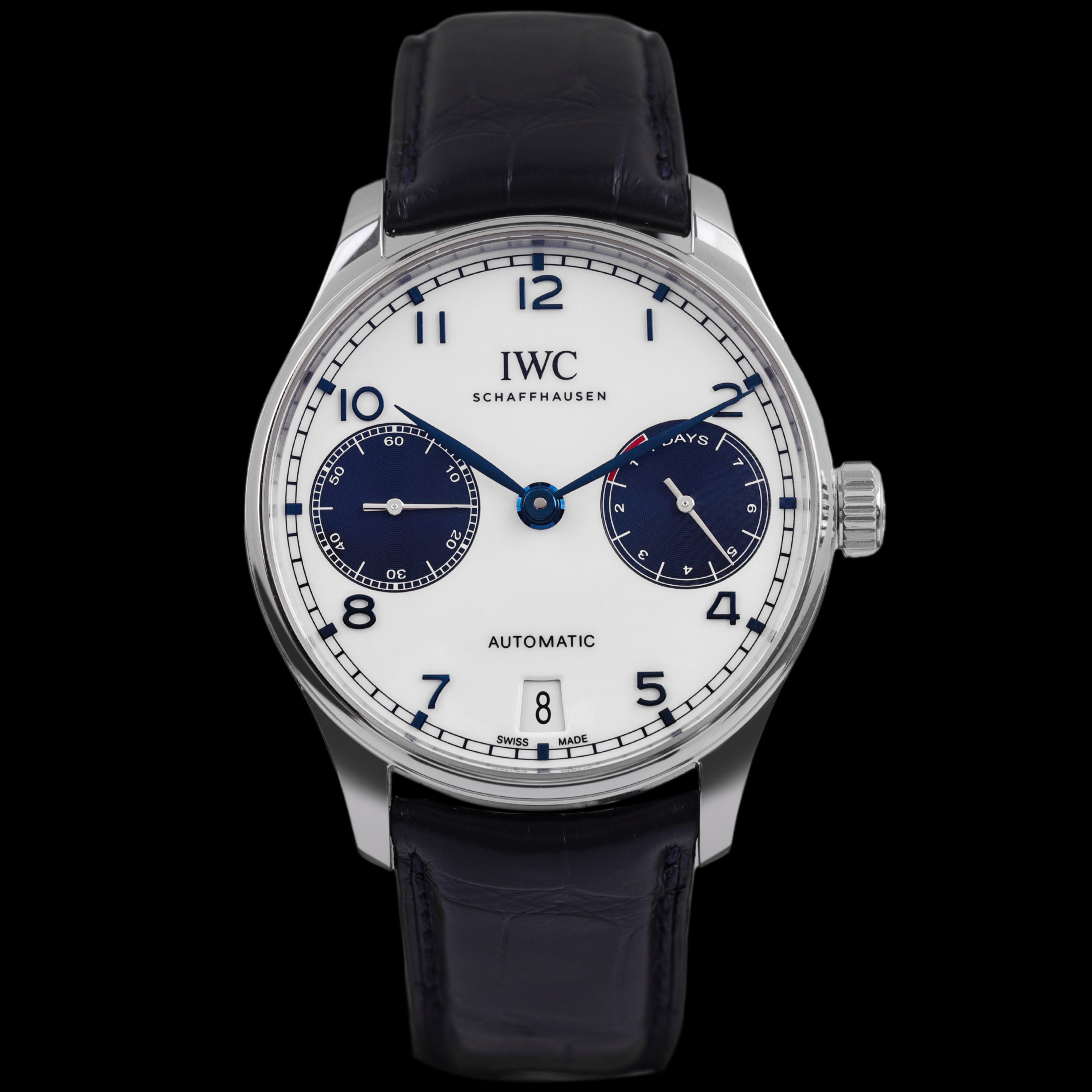99新 IWC/万国 大牛/25未使用全套/500715七日链/42.3盘/